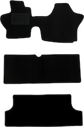 Car Mats Carpet Economy Quality Black Hyundai H-1 3 Rows 9-Seater Model 2007-Present 3 Pieces Car Mats Carpet Economy Quality Black Hyundai H-1 3 Rows 9-Seater Model 2007-Present 3 Pieces