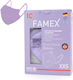 Famex Kids Mask FFP2 NR XXS Маска за защита Лил...
