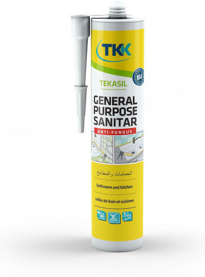 TKK Sealant Silicone Mold Resistant Transparent 280ml