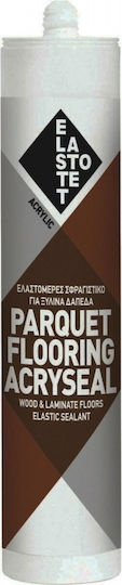 Elastotet Parquet Flooring Acryseal Σφραγιστική Σιλικόνη Ξύλου Κερασιά 280ml 12τμχ