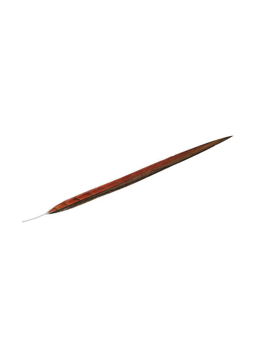 Decorative Feather Orange 80cm Espiel