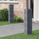 vidaXL Set of 2 Solar Lights Street Warm White ...