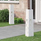 vidaXL Set of 2 Solar Lights Street Warm White ...