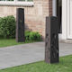 vidaXL Set of 2 Solar Lights Street Warm White ...