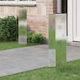 vidaXL Set of 2 Solar Lights Street Warm White ...