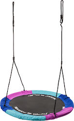 Meteor Leagăn Cuib Suspendată Metalică 110x110x110cm. Albastru