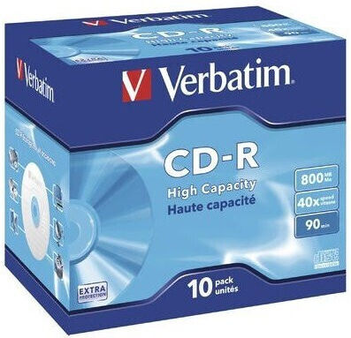 Verbatim Recordable CD-R 48x 800MB 1pcs