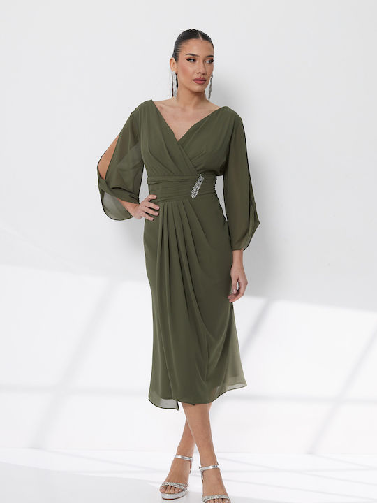 RichgirlBoudoir Summer Midi Dress for Wedding /...