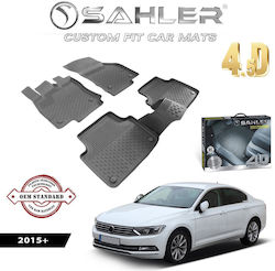 Sahler Rückseite Auto Fußmatten Universell 5 Stück Klein EINS Volkswagen Passat Autohaus Edge 2014-2022 Schwarze Sahler Rückseite Auto Fußmatten Universell 5 Stück Klein EINS Volkswagen Passat Autohaus Edge 2014-2022 Schwarze