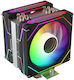 ProGaming TwinStorm X6 Cooler Procesor Ventilatoare de răcire CPU pentru Socket /A/M/4/A/M/5/1/2/0/0/1/1/5/x/1/7/0/0/ cu ARGB Iluminare
