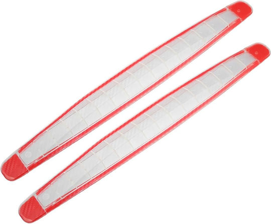 Set 2 Benzi Universale de Protecție Transparentă Pentru Bara și Ușa Mașinii Durabile din PVC Rezistente la Zgârieturi și Impact Autocolante Instalare Rapidă 40x5,2 Cm Set 2 Bucăți