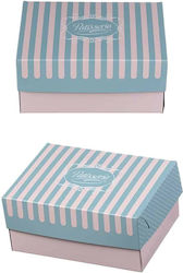 e-exoplismos Disposable Pastry Shop Box Metallic