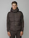 Ärmellos Jacke Brown