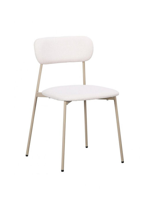 Inka Dining Room Fabric Chair Grey Brown 45x49x...