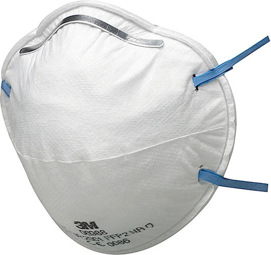 3M Mască de protecție Țesătură FFP2 Albastru GT500075186 1buc
