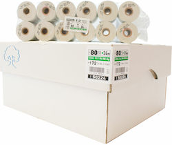 Typotrust Cash Register Paper Tape W80xD50mm