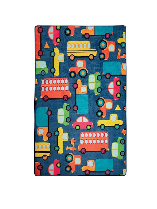 Chilai Home Детско килимче Cars Син 150x200см