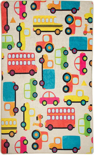 Chilai Home Kids Rug Cars Bej 100x150cm