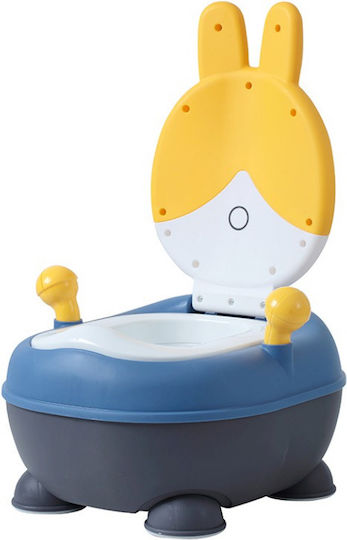 Little Mom Potty Vas cu Capac Albastru