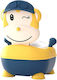 Little Mom Töpfchen Schüssel mit Deckel Blau