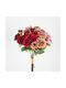 Bouquet of Artificial Flowers Rose Red 36cm
