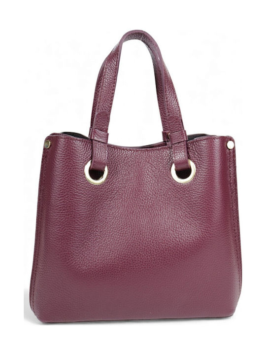 Passaggio Leather Кожена Дамска Чанта Тоут Ръчн...