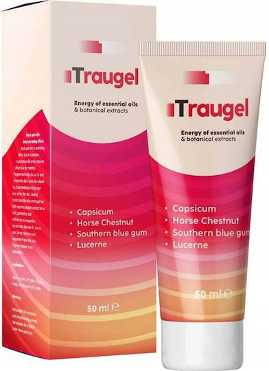 Traugel Gel Pentru Dureri Articulare Ngs 50 Ml Glucozamină Condroitină Colagen Vitamina C Extract de Turmeric Extract de Ghimbir Magneziu