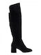 Suede Women's Boots Black