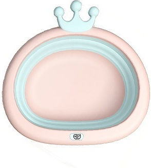 Little Mom Royal Pink Faltbarer Waschbecken Mit Abgerundeten Kanten
