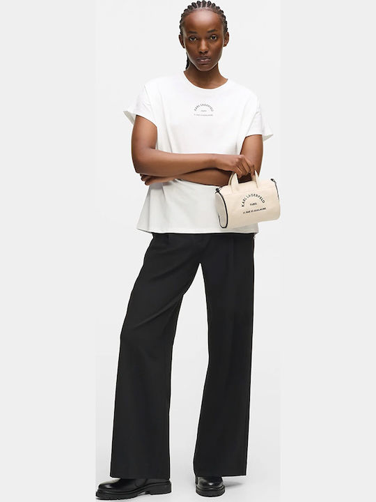 Karl Lagerfeld Logo Women's T-shirt White