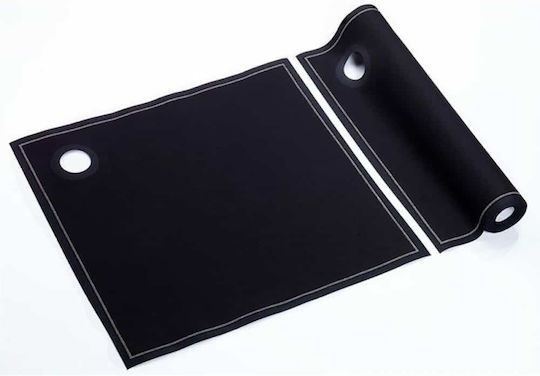 Küchentücher Schwarzes Flaschenrolle 40x40cm Rolldrap Set 12 Stücke