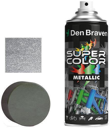 Bostik Spray Polnisch Acryl Hochtemperatur mit Metallisch Effekt Silver 400ml