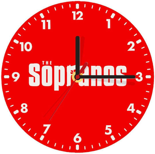 Koupakoupa The Sopranos Wooden Wall Clock Ø20cm KP 32544