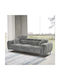 Dreisitzer Sofa Dunkelgrau 220x94x90cm E9509,32