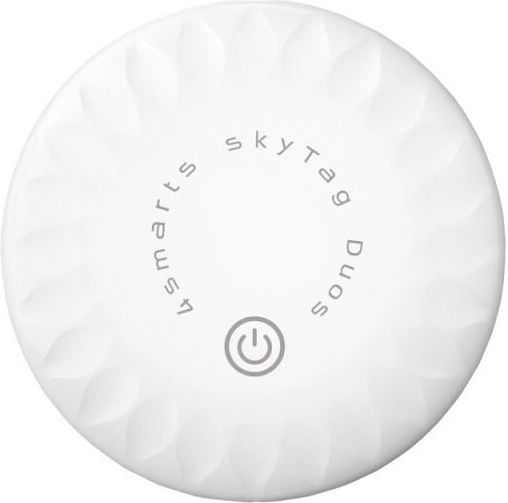 4Smarts SkyTag Duos Apple Find My & Google Find Hub Λευκό 2τμχ