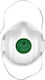 Yato Protective Mask FFP2 with Valve White YT-74917 3pcs