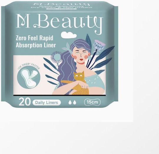 MBeauty Zero Feel Rapid Absorption Liner Σερβιέτες 20τμχ