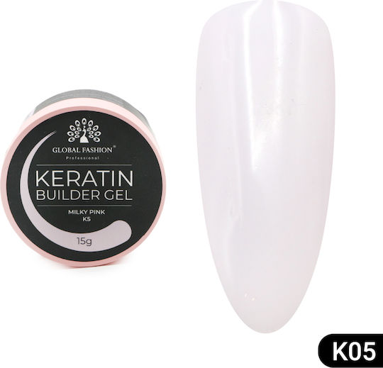 Global Fashion Builder Nail Gel Pink 15gr
