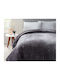 Linea Home Одеяло Кадифе Двойно 200x240см Сиво