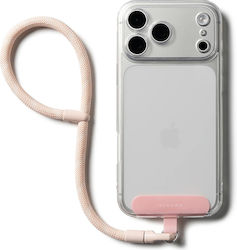 Ringke Universal Holder Hand Strap Link Flow P-type Crossbody Lanyard Phone Cases Adjustable Candy Pink