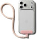 Ringke Suport Universal Curea De Mână Link Flow Tip P Crossbody Lanyard Pentru Huse De Telefon Reglabil Roz Candy