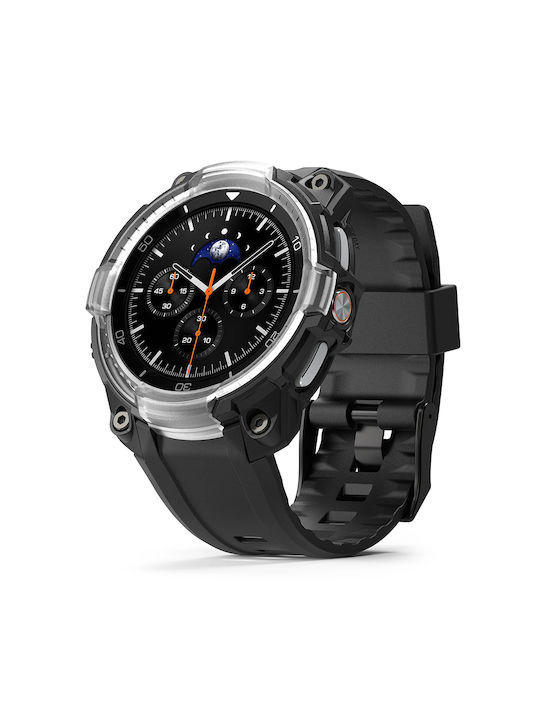 Ringke Пластмасов Калъф в Черен цвят за Samsung Galaxy Watch8 Classic