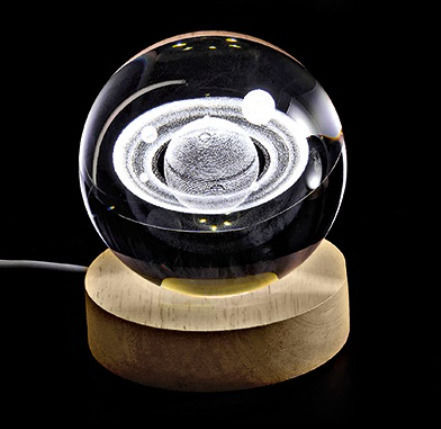 Beleuchtung Dekorative Lampe Crystal Ball Transparent