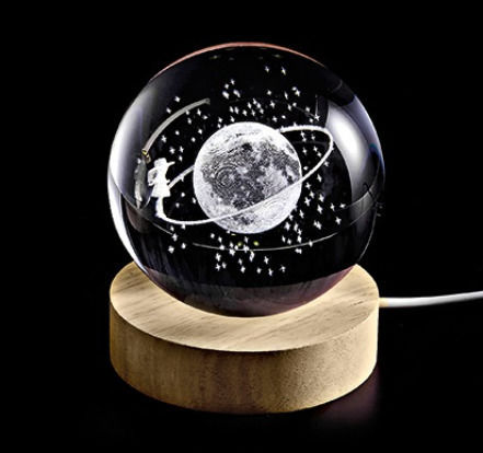 Beleuchtung Dekorative Lampe Crystal Ball Transparent