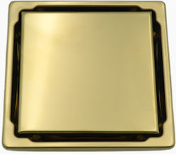 DuscheLine Stainless Steel Shower Rack Gold