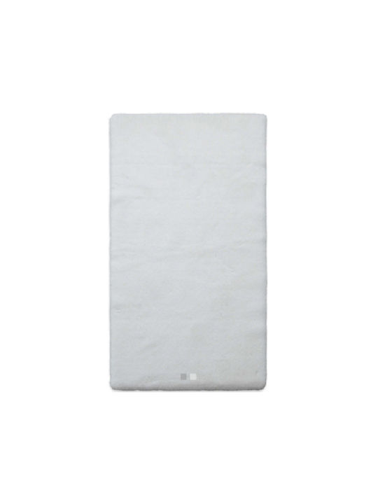 Newplan Puffy Shaggy Bedroom Rugs Set Ivory 5-41-PF-T-FC1IVORY-SET067(2x140,1x210) 3pcs