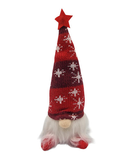 Weihnachtsbekleidungsaccessoires Weihnachts Puppe Zwerge Kurze Beine Rote Beleuchtete 20cm Oem