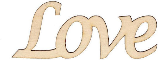 Next Love Wooden Craft Decoration 1Pc (Various Designs)