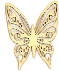 Wooden Butterfly 86x67x3mm