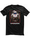 Ghostbusters Stay Puft Marshmallow Man Poster T-shirt Black Sp-1-gb022-bk